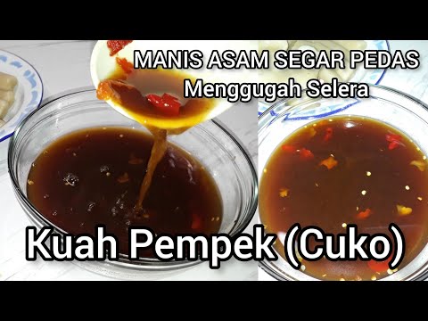 Cara Bikin Cuko Pempek Simple