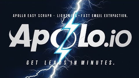 Scrape Unlimited Emails from Apollo.io in Minutes (Easy Tutorial)