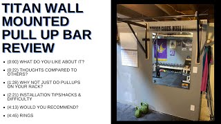 Titan Wall Mounted Pull Up Bar Review