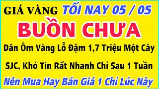 Giá vàng hôm nay 9999 ngày 5/5/2024 | GIÁ VÀNG MỚI NHẤT || Xem bảng giá vàng SJC 9999 24K 18K 10K