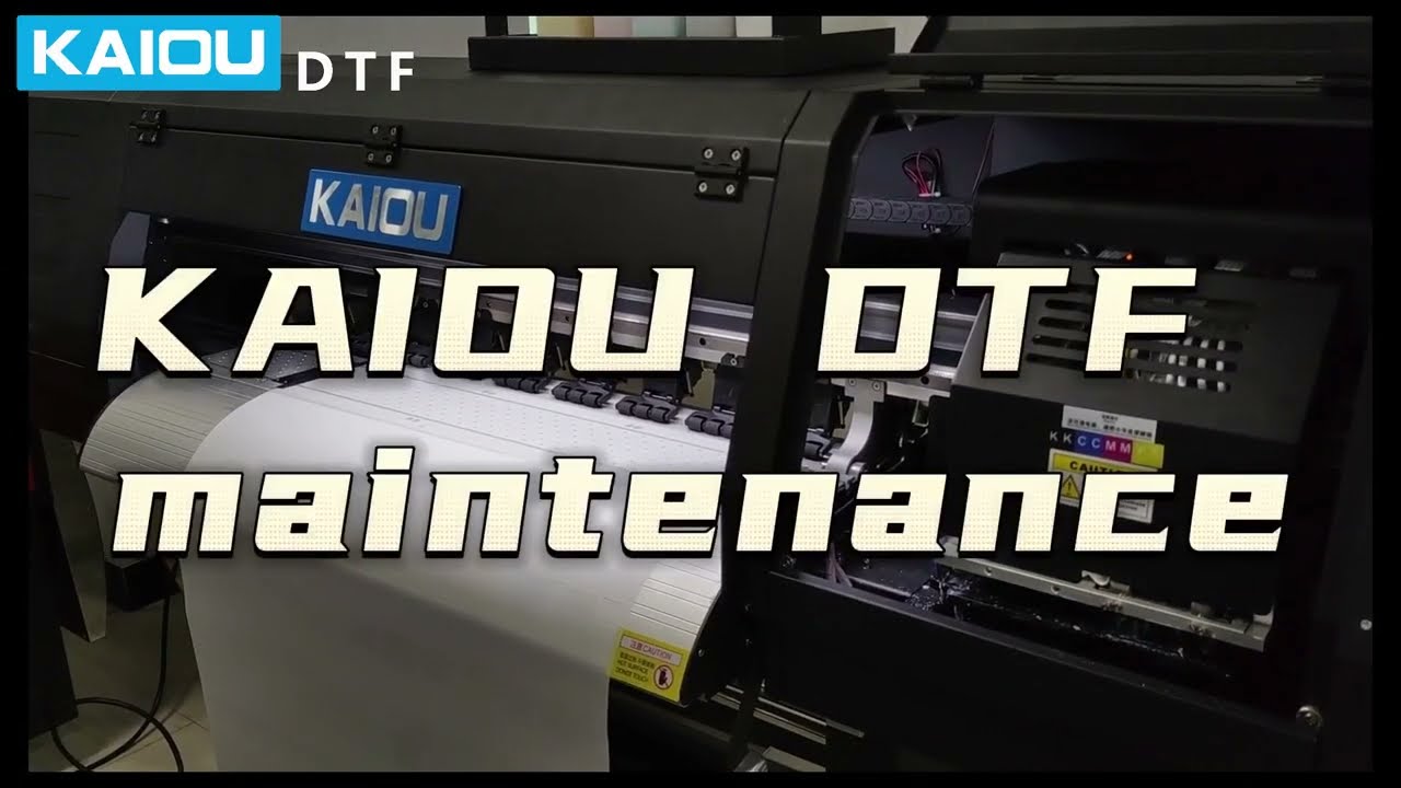 60cm I3200/4720 printhead DTF printer maintenance