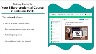 Getting Started with Your BS Micro Credential II