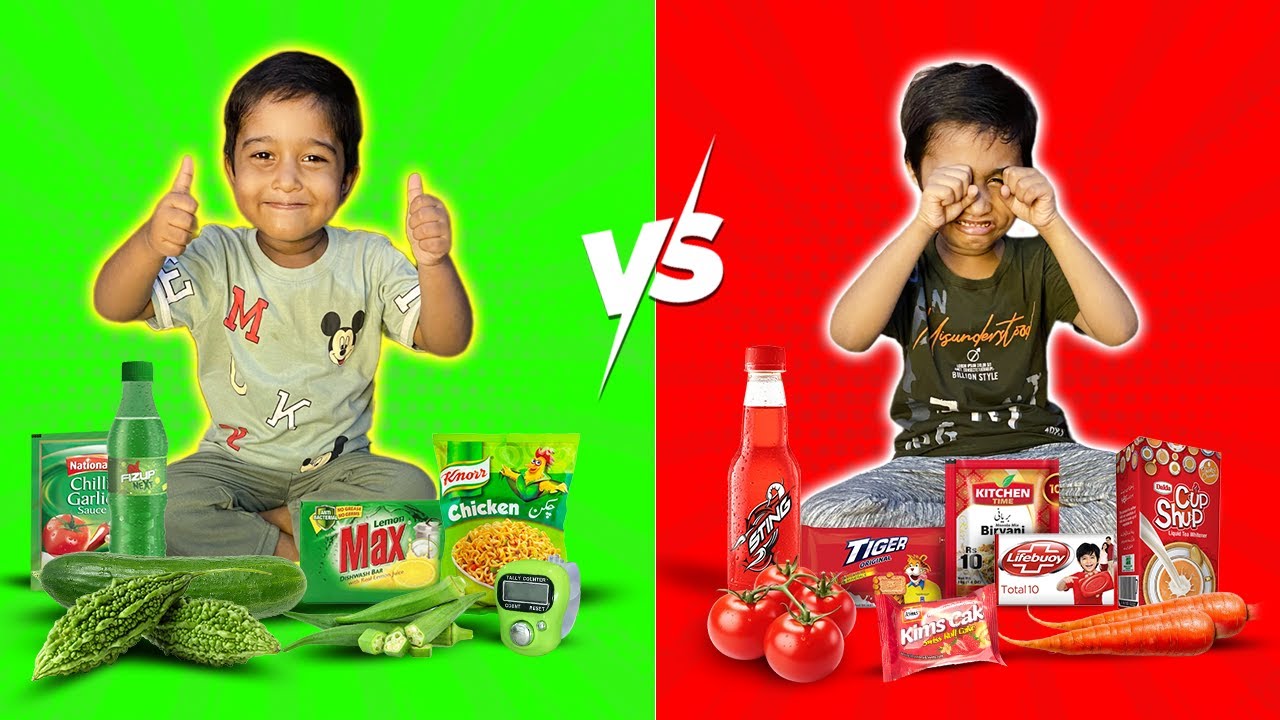 Buying Everything in one color for 24 Hour! 🤣 | Fahad Bhai Official