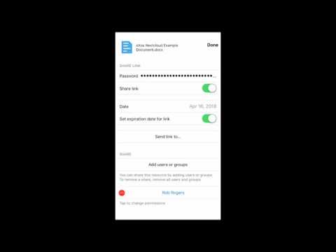 Nextcloud Mobile App - YouTube