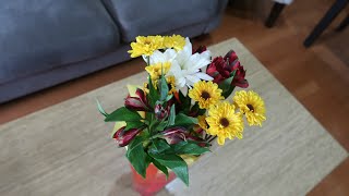 HOW TO MAKE A FLOWER WINE BOUQUET
