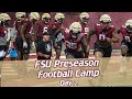 Day 2 practice footage | FSU Football preseason camp