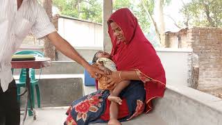 15 Month Baby Injection Crying Video