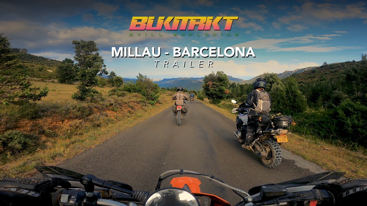 TRAILER: Millau - Barcelona par les pistes à moto ! | BLKMRKT [ EP:00] -  YouTube