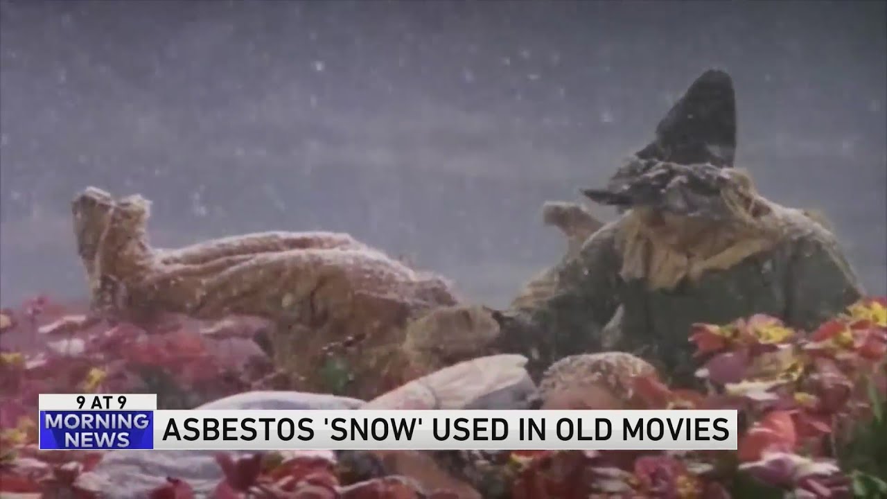 9 9 Asbestos was used as snow in old movies YouTube