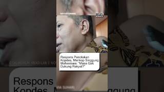 Respons Penolakan Kopdes, Menkop Singgung Mahasiswa: “Masa Gak Dukung Rakyat?”
