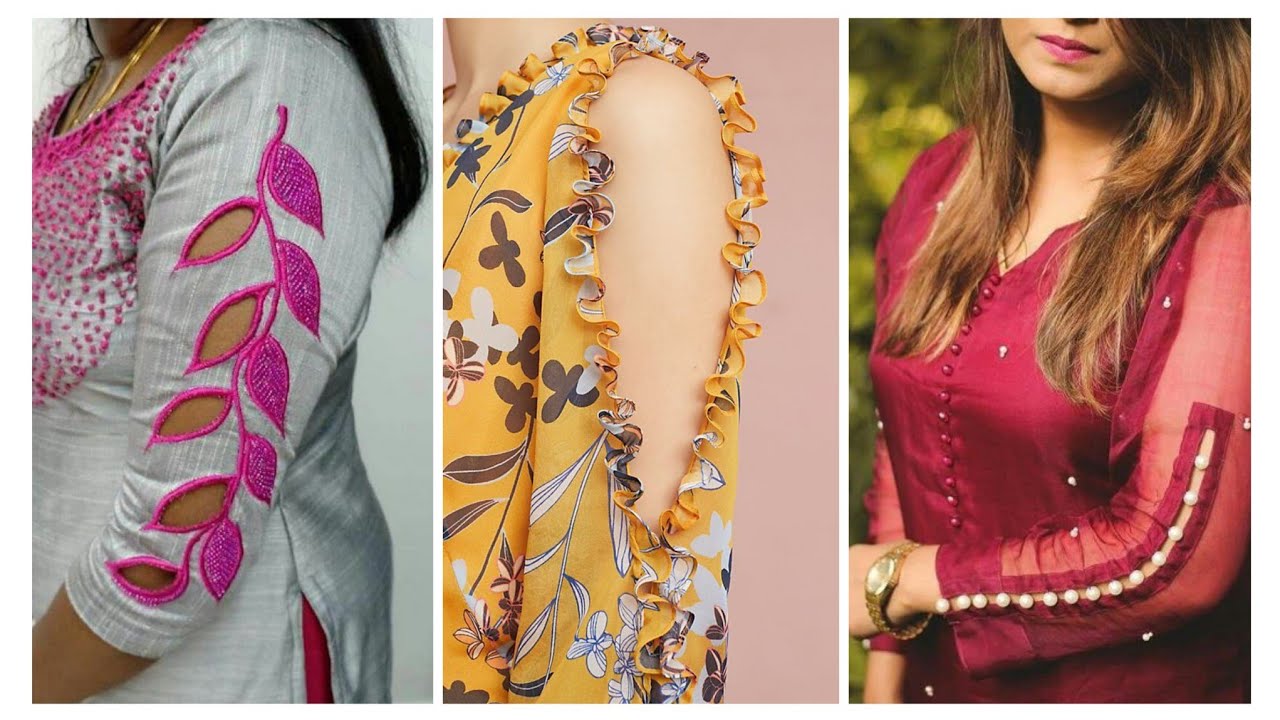 Top 25 latest sleeves design 2022 kurti sleeves design sleeve