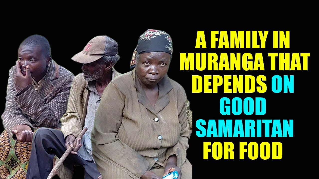 A SAD STORY OF A MENTALLY CHALLENGED FAMILY IN MURANGA  THAT DEPENDS ON BEGGING FOR FOOD TO SURVIVE