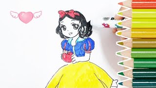 백설공주 그리기
