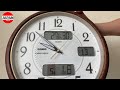 CASIO ICL-710J カシオ電波時計掛け時計 wave ceptor 3 LCD InfoView