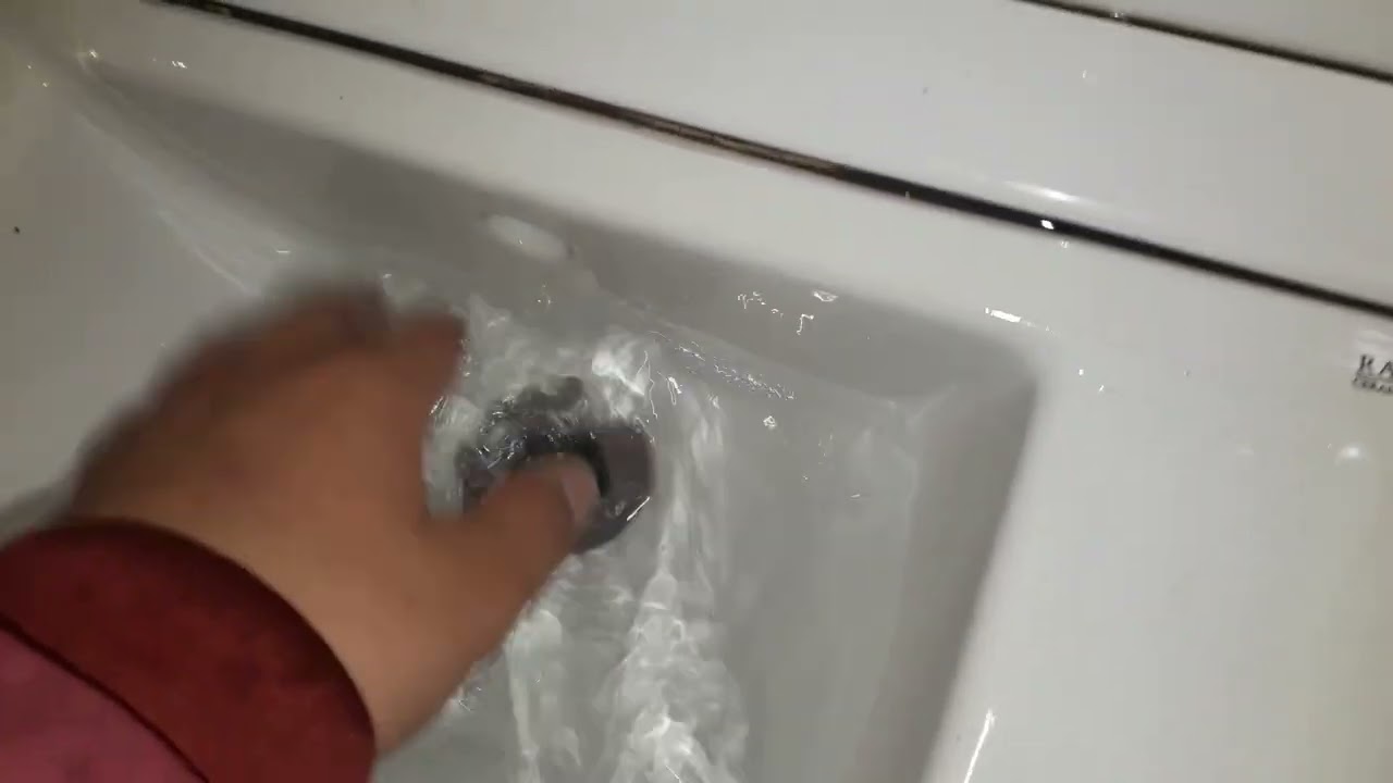 Gibside Chapel Forest Playground Rak Cermanics Wall Mounted Sink and Dyson Airblade V HU02