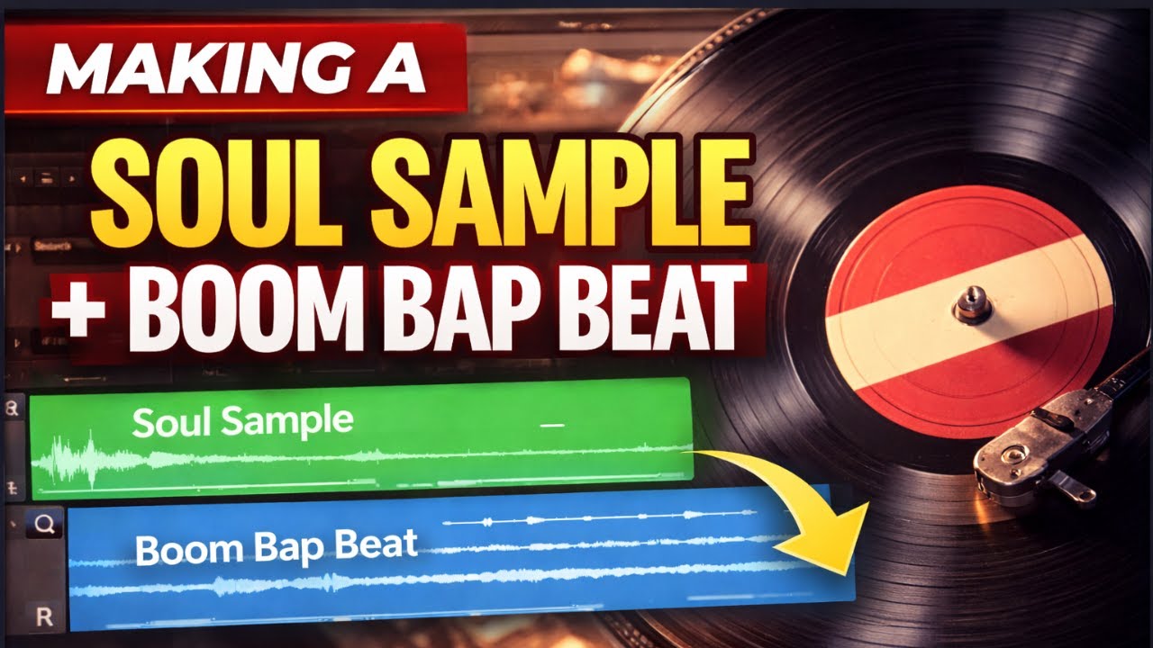 Chopping Soul Samples, Boom Bap Flip (No Talking, Just Cooking)