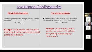 Cooper CH12 Chapter 12 Negative Reinforcement Part 1 Relief