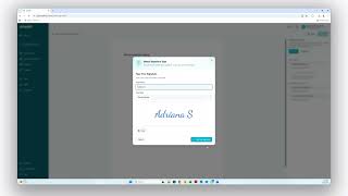 Sign a document you received — Simplifi demo