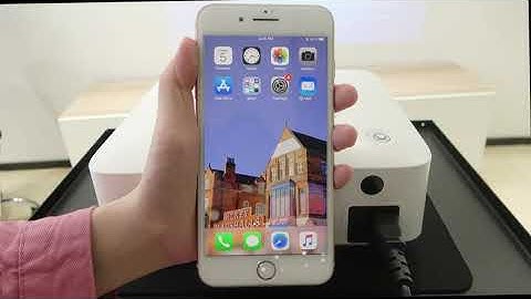 How to Wirelessly Mirror the Content on Your iOS device to VANKYO Leisure 530W Projector?