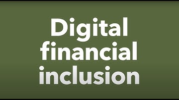 Digital financial inclusion