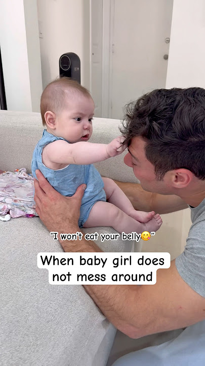 Baby Kenzie does NOT mess around!! 🤣