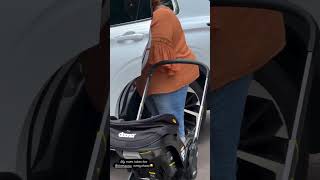 Kj Smith Mother Super Excited Carry Baby Girl In The Stroller