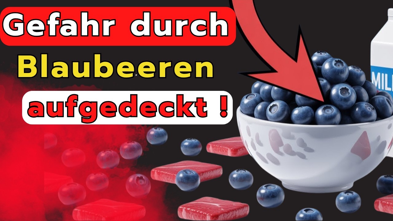 Vermeiden Sie diese 5 Lebensmittel mit Heidelbeeren, um ernste Gesundheitsprobleme zu verhindern!