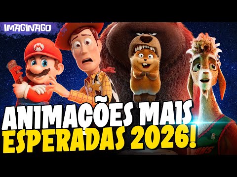 AS 14 ANIMAÇÕES MAIS ESPERADAS DE 2026! - imaginago