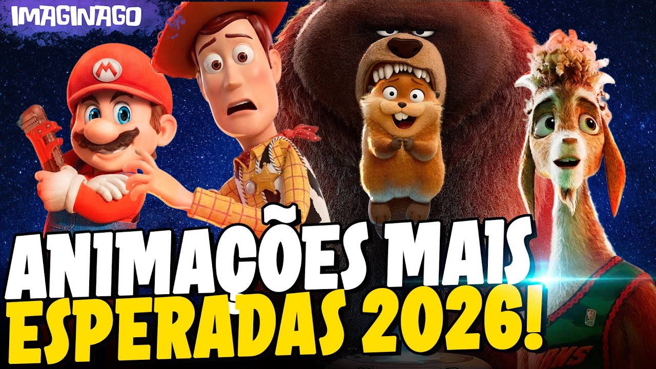 AS 14 ANIMAÇÕES MAIS ESPERADAS DE 2026! - imaginago