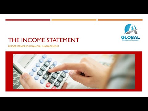 Understanding the Income Statement