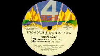 洋楽 BYRON DAVIS & THE FRESH KREW/WANNA BE'S Byron Davis & The Fresh Krew – Wanna Be's – Vinyl (12