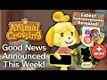 Good news announced for animal crossing this week