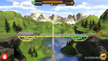 Bridge Construction Simulator - Level 31
