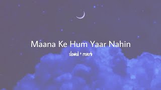Maana Ke Hum Yaar Nahin { 𝑺𝒍𝒐𝒘𝒆𝒅   𝑹𝒆𝒗𝒆𝒓𝒃 } || SONU NIGAM, PARINEETI CHOPRA