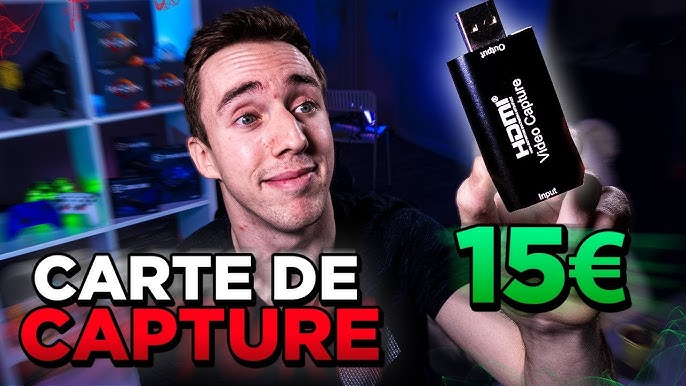 CAPTURER VOS CONSOLES avec une carte de capture (vidéo et audio) 