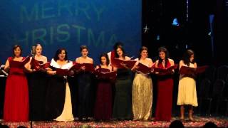 Christmas Concert 2012 - Neveen Allouba & Her student - Winter Wonderland & Santa Claus (P1)
