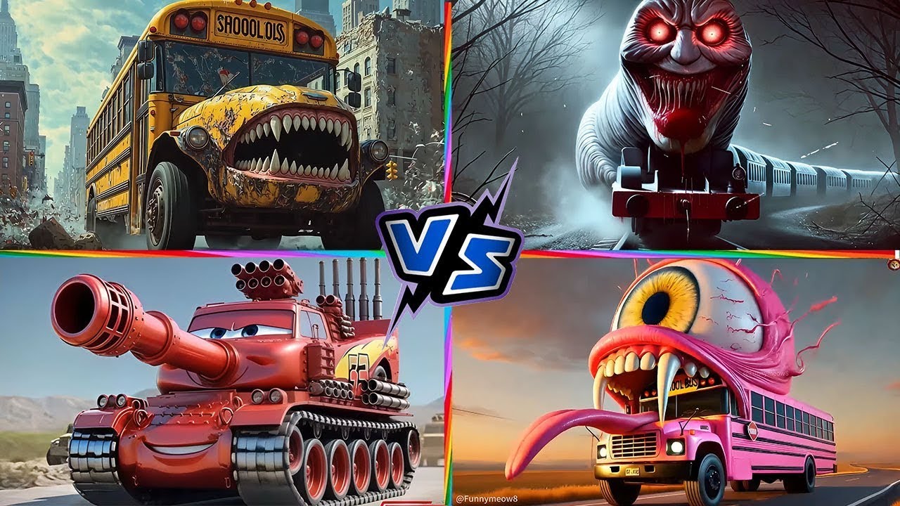 Lightning Mcqueen Eater Spider Cars in Tiles Hop EDM Rush🎶