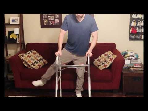 Standing Side Kick Exercise - Hip Abduction - YouTube
