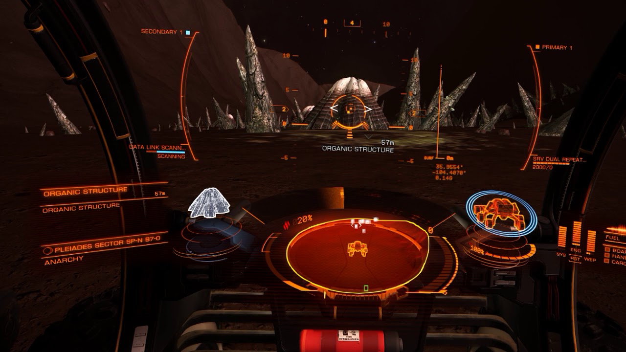 Elite Dangerous Barnacle Garden Thargoid Encounter 02.19.2018 - YouTube