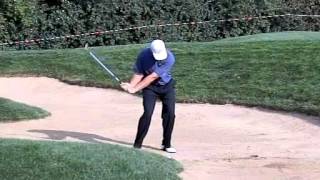 Ernie Els Slow Mo Bunker Shot