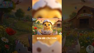 Tık Tık Tık! 🐣 Yumurta Çatladı, Minik Civciv Geldi! | Neşeli Ayaklar #Shorts