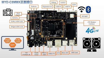 MYD-C8MMX Dev Board Based on NXP’s i MX 8M Mini A53 Quad Processor