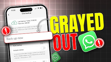 How to Fix "Back Up Now" Option Grayed Out on WhatsApp on iPhone