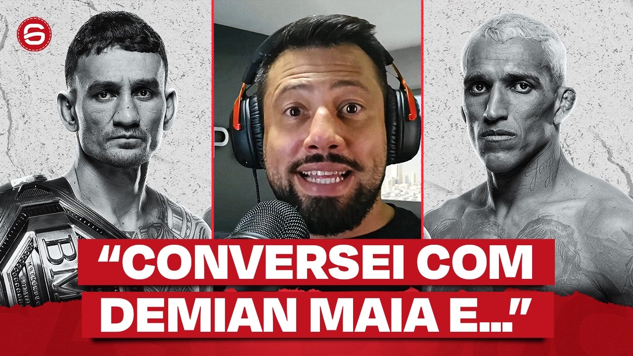 CHARLES X HOLLOWAY: COMO SERÁ A LUTA PELO BMF... (Cortes do Podcast Sexto Round)
