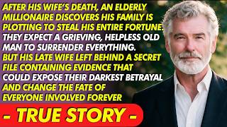 After His Wife s Death the Millionaire Found a Secret File That Exposed His Family s Betrayal