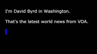 VOA news for Saturday, August 22nd, 2015