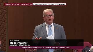 Senator Cuzner questions Senator Yussuff on Bill C-5 - June 25, 2025 (English feed)
