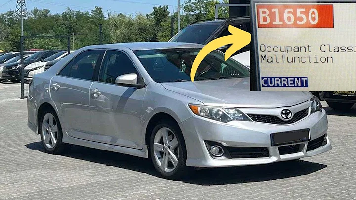 Toyota B1650 code: it’s not always the seat sensor!