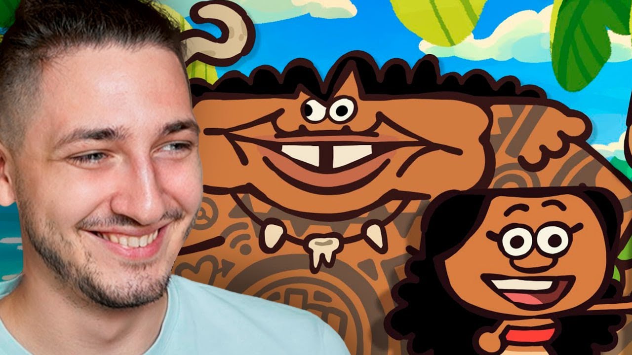 Моана - СМЕШНАЯ ВЕРСИЯ! Реакция Градуса и Райма