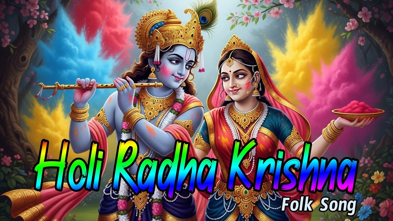 Holi Radha Krishna Folk Song  | HariHaraSakthi555